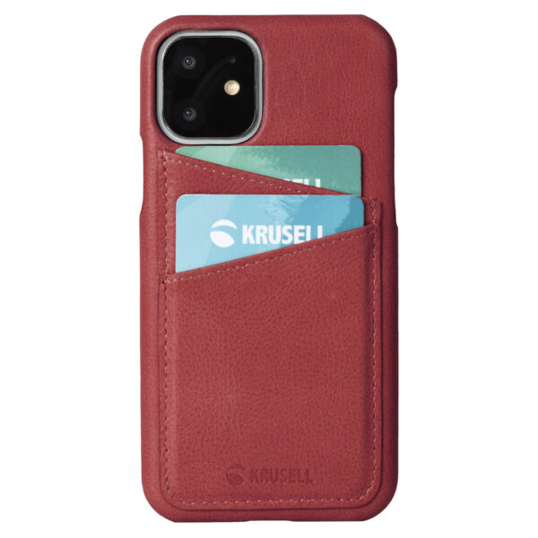 Krusell Sunne CardCover Apple iPhone 11 vintage red (61791) - Image 2