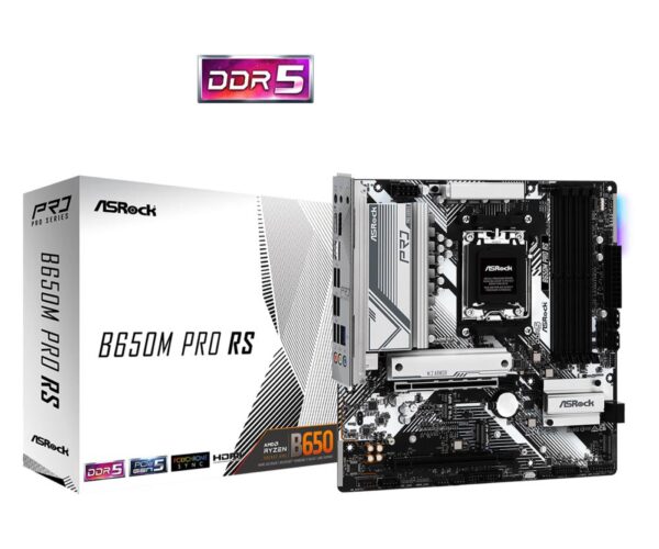 ASRock Mainboard B650M PRO RS - micro ATX - Socket AM5 - AMD B650