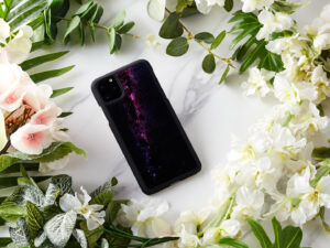 iKins SmartPhone case iPhone 11 Pro Max milky way black
