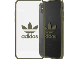 Adidas OR Clear Case - Bumper for Apple iPhone X / XS Green