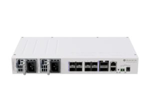 Mikrotik Cloud Switch CRS510-8XS-2XQ-IN, 650 MHz CPU, 128 MB RAM, 1x LAN, 2x QSFP28, 8x SFP28, 2x PSU, L5