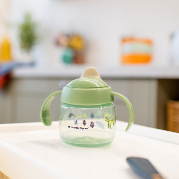 TOMMEE TIPPEE cup WEANING SIPPEE, 4m+, 190ml, green, 447826 - Image 5