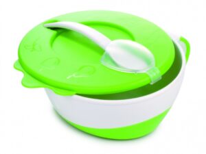 CANPOL BABIES Bowl with spoon 31/406 green