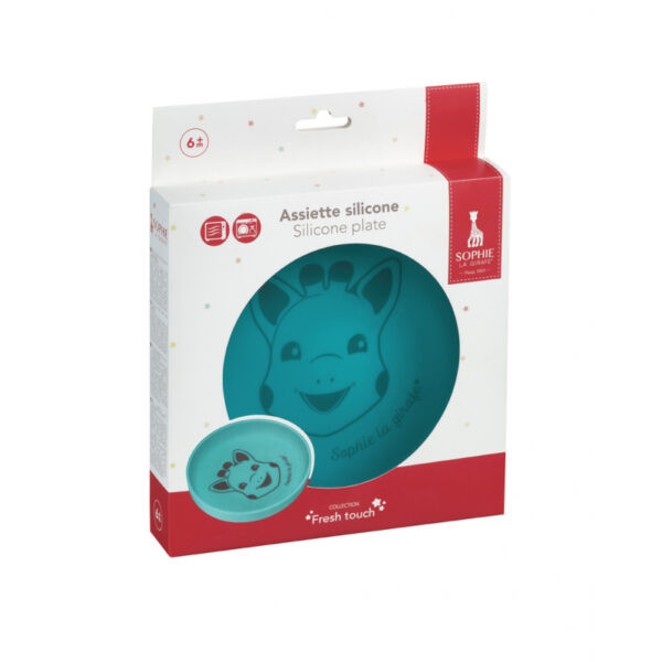 VULLI Silicone dish Sophie la girafe,  6m.+, 480002 - Image 2