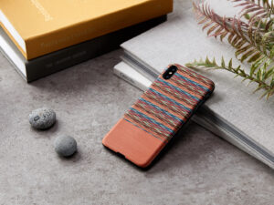MAN&WOOD SmartPhone case iPhone X/XS browny check black