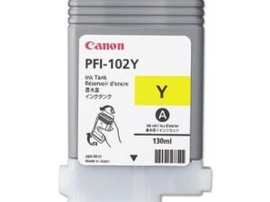 CANON INK PFI-102 YELLOW  iPF-500, 600, 700