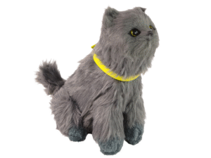 Interactive Plush Kitty Soft fur Stroke its head and learn its functions