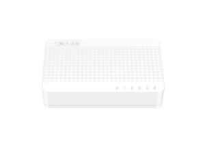 SWITCH Tenda 5 porturi 10/100 Mbps, fanless "S105" (timbru verde 0.8 lei)