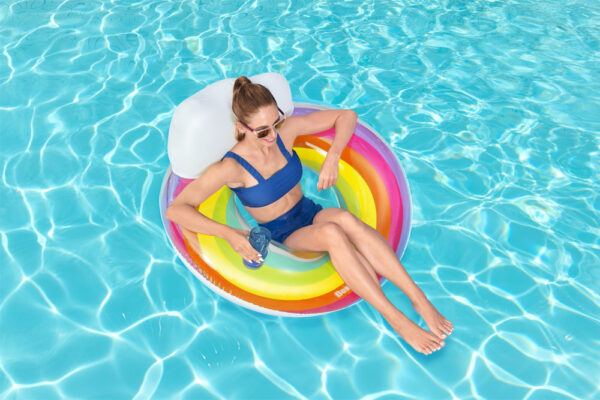 Inflatable Swimming Ring 107 cm Rainbow Bestway 43647 - Image 10