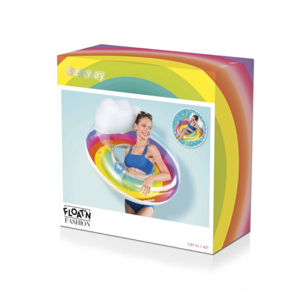 Inflatable Swimming Ring 107 cm Rainbow Bestway 43647 - Image 11