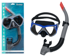 Diving Set Black Mask Snorkel Bestway 24069