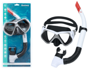 Diving Set White Mask Snorkel Bestway 24069
