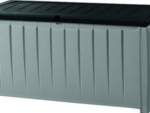 Uzglabāšanas kaste Novel Storage Box 340L pelēka/melna