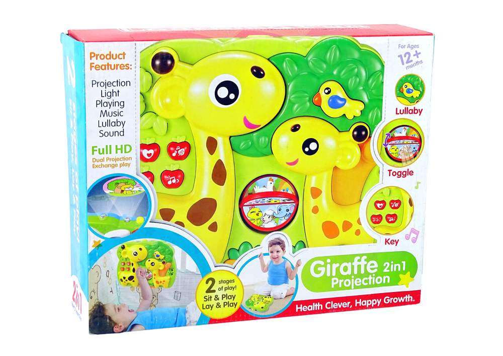 Giraffe 2in1 Projector - Bed Pendant for Baby - Image 3