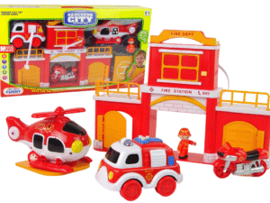 Fire Station Set with Sound