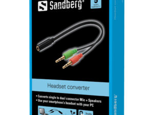 Sandberg 508-67 Headset Converter (mobile) > PC