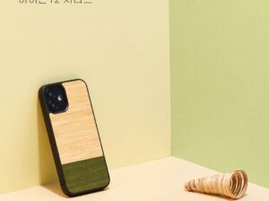 MAN&WOOD case for iPhone 12 mini bamboo forest black