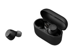 CASTI Edifier, wireless, intraauriculare - butoni, pt smartphone, microfon pe casca, conectare prin Bluetooth 5.0, negru, "TWSX3-BK", (timbru verde 0.18 lei)