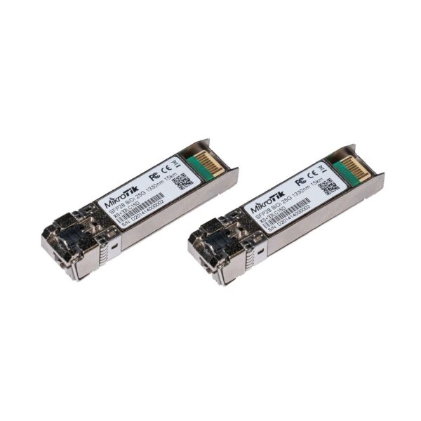 MikroTik 25G Bidirectional Single-Mode Module 10km Pair XS+2733LC15D