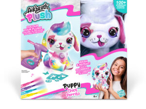AIRBRUSH PLUSH plush with airbrush Puppy, 26 cm