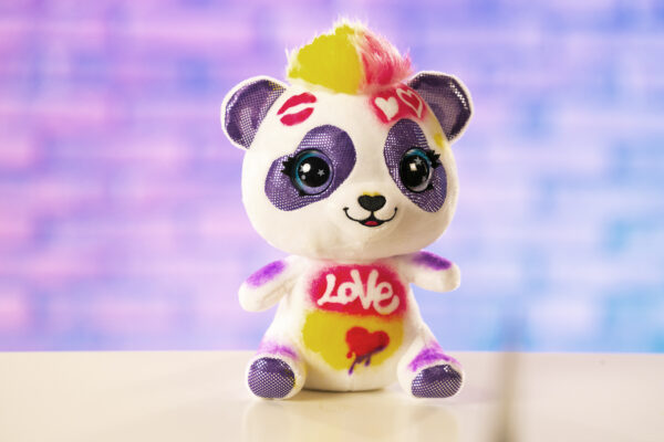AIRBRUSH PLUSH plush with airbrush Panda, 25 cm - Image 17