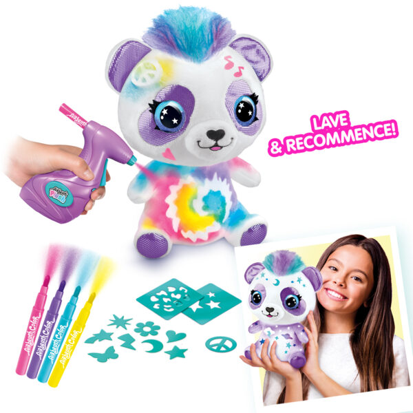 AIRBRUSH PLUSH plush with airbrush Panda, 25 cm - Image 9