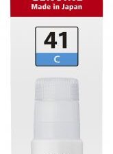 Cartus Cerneala Original Canon Cyan, GI-41C, pentru PIXMA G3460|G3420|G2460|G242|G1420., 7.7K, (timbru verde 0.15 lei), "4543C001AA"