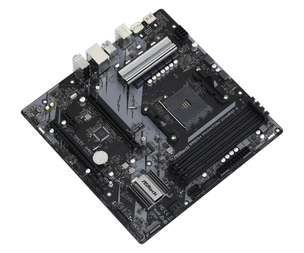 ASRock B550M Phantom Gaming 4 - motherboard - micro ATX - Socket AM4 - AMD B550 - Image 3