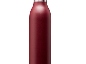 Termopudele CityLoop Thermavac eCycle Water Bottle 0.6L, pārstrādāta nerūs. tērauda / bordo