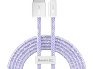 USB cable for Lightning Baseus Dynamic 2 Series, 2.4A, 2m (purple)
