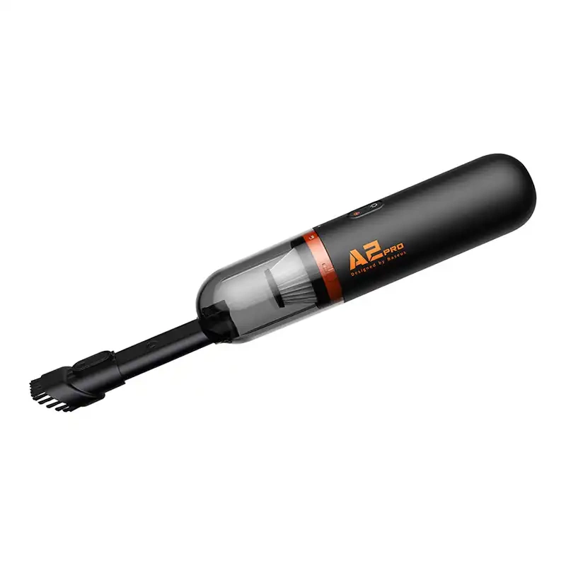 ASPIRATOR de mana Baseus A2 Pro, putere aspirare 6000pa, timp incarcare 3 ore, filtru HEPA, cablu inclus Type-C la USB, negru "VCAQ040001" (timbru verde 0.8 lei) - 6932172614041 - Image 2