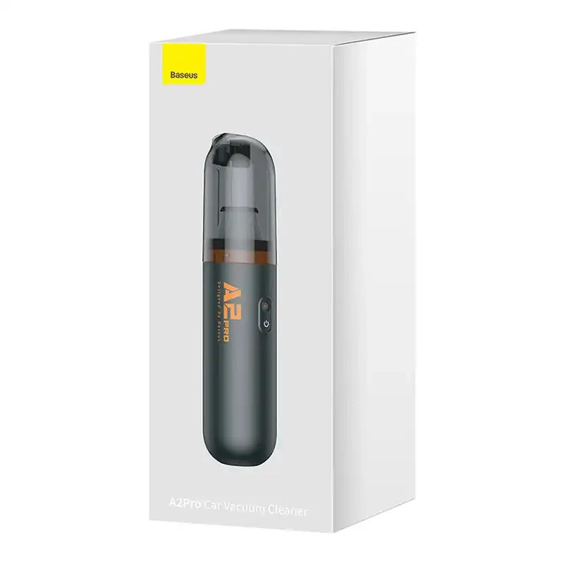 ASPIRATOR de mana Baseus A2 Pro, putere aspirare 6000pa, timp incarcare 3 ore, filtru HEPA, cablu inclus Type-C la USB, negru "VCAQ040001" (timbru verde 0.8 lei) - 6932172614041 - Image 7