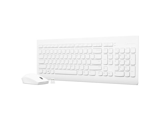 KEYBOARD +MOUSE WRL 510/WHITE GX30W75336 LENOVO
