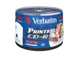 Verbatim CD-R Recordable Disks 50pcs
