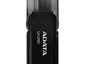 MEMORIE USB 2.0 ADATA 32 GB, cu capac, carcasa plastic, negru, "AUV240-32G-RBK" (timbru verde 0.03 lei)