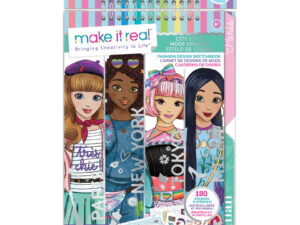 MAKE IT REAL Fashion Design Sketchbook: City Style