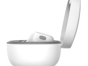 CASTI Baseus Bowie WM01, pt smartphone, wireless TWS, bluetooth 5.0, microfon pe casca, alb "NGTW370002" (timbru verde 0.18 lei) - 6932172628390