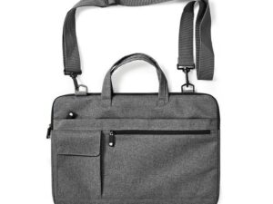 NEDIS brašna na notebook/ 17-18"/ ramenní popruh/ 8 úložných kapes/ černá