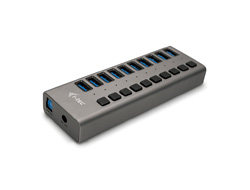 I-TEC USB 3.0 HUB 10 PORT 48 W