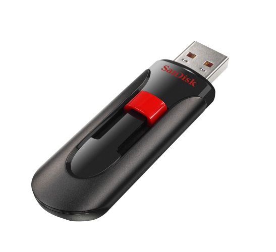 MEMORIE USB 2.0 SANDISK 128 GB, retractabila, carcasa plastic, negru, "SDCZ60-128G-B35" (timbru verde 0.03 lei) - Image 3