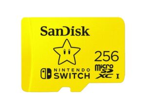 SanDisk Nintendo Switch - Flash-minneskort - 256 GB - UHS-I U3 - mikroSDXC UHS-I - f�r Nintendo Switch