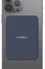 Orsen EW50 Magnetic Wireless Power Bank for iPhone 12 and 13 4200mAh blue