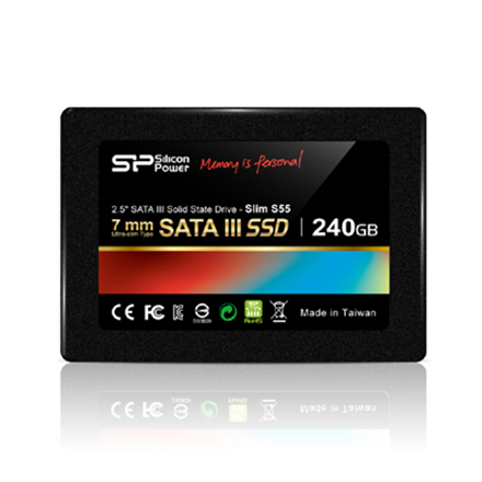 Silicon Power | Slim S55 | 240 GB | Solid-state drive interface SATA | Read speed 550 MB/s | Write speed 450 MB/s - Image 3