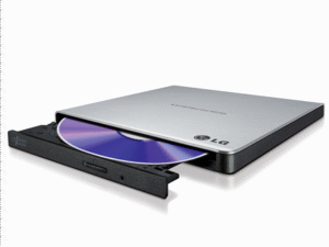 Hitachi-LG GP57ES40 / DVD-RW / externí / M-Disc / USB / stříbrná
