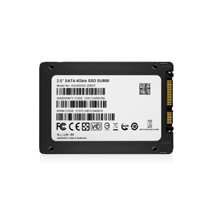 ADATA | Ultimate SU800 | 256 GB | SSD form factor 2.5" | Solid-state drive interface SATA | Read speed 560 MB/s | Write speed 520 MB/s - Image 6