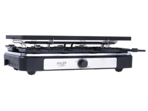 Adler | Raclette - electric grill | AD 6616 | Table | 1400 W | Black/Stainless steel