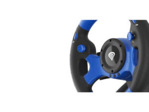 Genesis | Driving Wheel | Seaborg 350 | Blue/Black | Game racing wheel