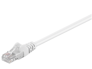 Patch kabel UTP RJ45-RJ45 level 5e 3m bílá