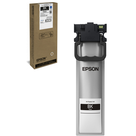 Epson atrament WF-C5xxx series black XL - 64.6ml - 5000str.