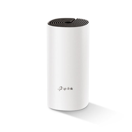 TP-LINK Deco E4(1-Pack) AC1200 Whole-Home Mesh Wi-Fi System, Qualcomm CPU, 867Mbps at 5GHz+300Mbps at 2.4GHz, 2 10/100Mb